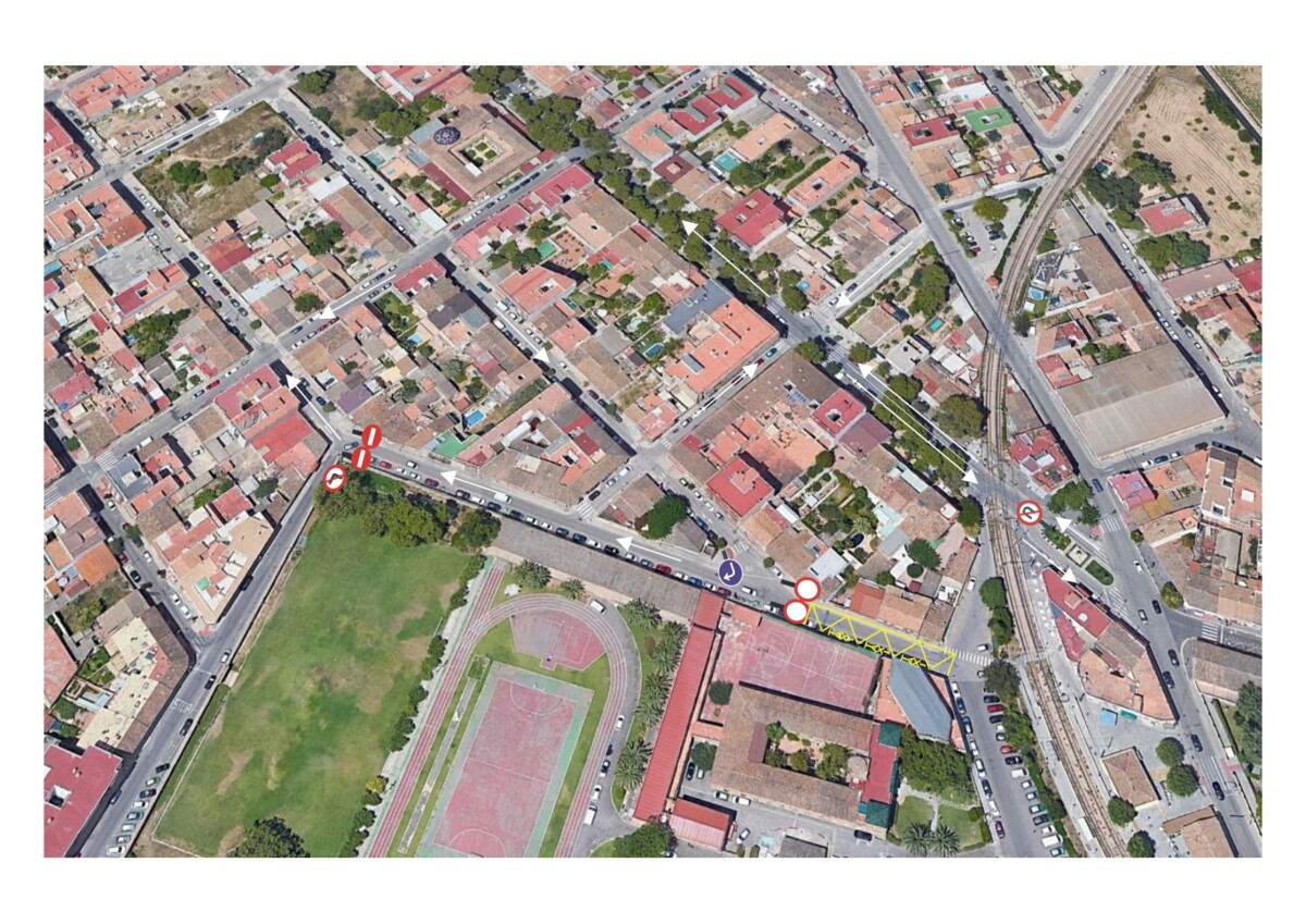 Reordenación vial Godella Burjassot